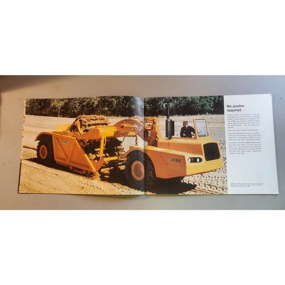 John Deere 860 Scraper Sales Brochure - Picture 3 of 6